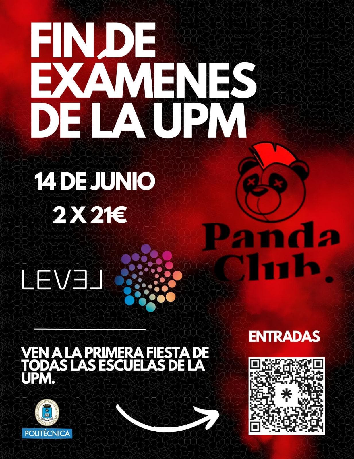 Level end of exams event